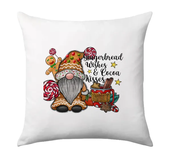Gingerbread Wishes — Μαξιλάρι καναπέ 40x40cm περιέχεται το  γέμισμα
