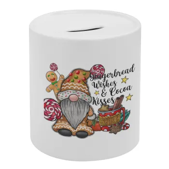 Gingerbread Wishes, Κουμπαράς πορσελάνης με τάπα