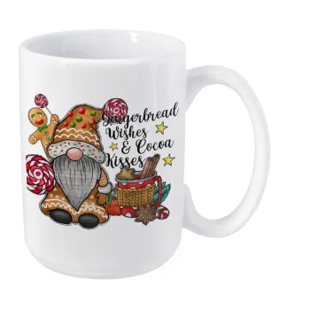 Gingerbread Wishes, Κούπα Mega, κεραμική, 450ml