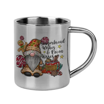 Gingerbread Wishes, Mug Stainless steel double wall 300ml