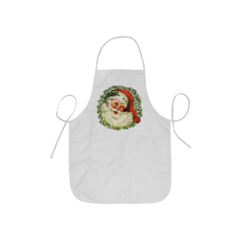 Santa Claus, Ποδιά Σεφ ολόσωμη κοντή  Παιδική (44x62cm)