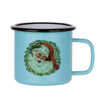 Santa Claus, Κούπα Μεταλλική εμαγιέ ΜΑΤ σιέλ 360ml