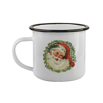 Santa Claus, Κούπα εμαγιέ με μαύρο χείλος 360ml
