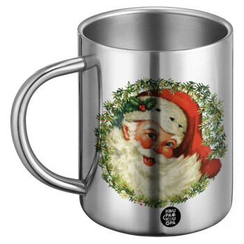 Santa Claus, BIG Mug Stainless steel double wall (450ml)