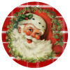 Santa Claus, Mousepad Στρογγυλό 20cm