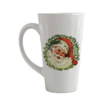 Santa Claus, Κούπα κωνική Latte Μεγάλη, κεραμική, 450ml