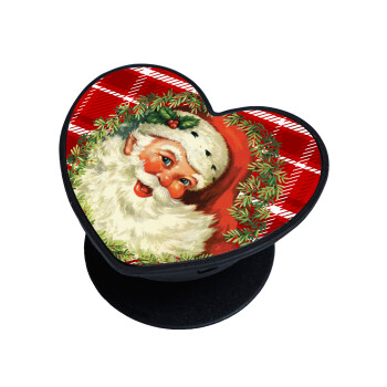 Santa Claus, Phone Holders Stand  καρδιά Μαύρο Βάση Στήριξης Κινητού στο Χέρι