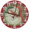 Ρολόι τοίχου γυάλινο (30cm)