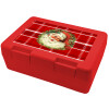 Children's cookie container RED 185x128x65mm (BPA free plastic)