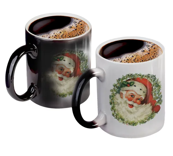 Santa Claus — Κούπα Μαγική, κεραμική, 330ml που αλλάζει χρώμα με το ζεστό ρόφημα