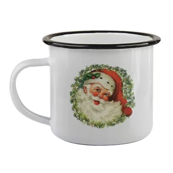 Santa Claus, Κούπα εμαγιέ με μαύρο χείλος 360ml
