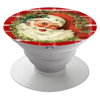 Santa Claus, Phone Holders Stand  White Hand-held Mobile Phone Holder