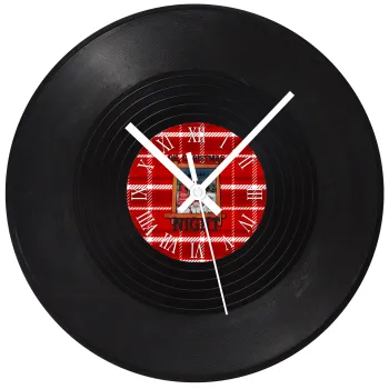 Oh Christmas Night, Ρολόι τοίχου Βινύλιο (30cm)