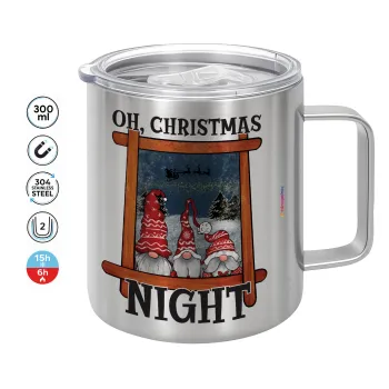 Oh Christmas Night, Mug Stainless steel double wall 300ml