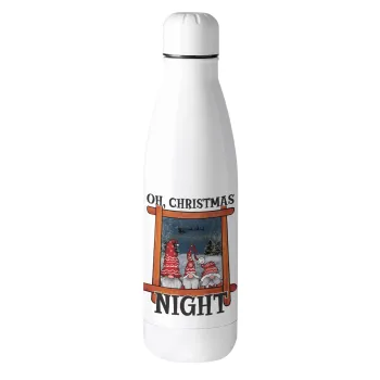 Oh Christmas Night, Μεταλλικό παγούρι θερμός (Stainless steel), 500ml