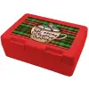Children's cookie container RED 185x128x65mm (BPA free plastic)