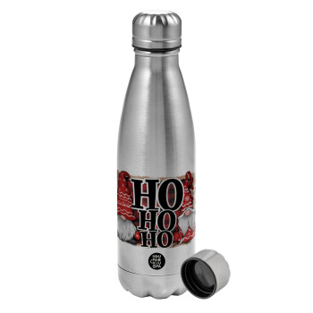 Ho ho ho, Μεταλλικό παγούρι νερού, ανοξείδωτο ατσάλι, 750ml
