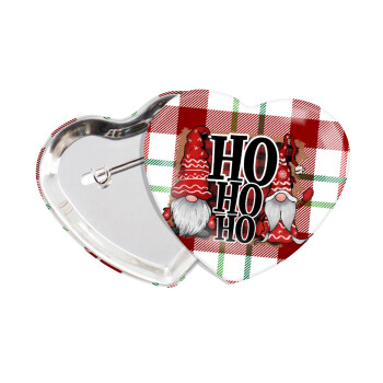 Ho ho ho, Κονκάρδα παραμάνα καρδιά (57x52mm)