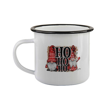 Ho ho ho, Κούπα εμαγιέ με μαύρο χείλος 360ml