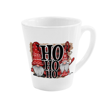 Ho ho ho, Κούπα κωνική Latte Λευκή, κεραμική, 300ml