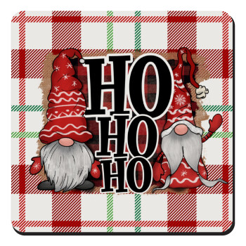 Ho ho ho, Τετράγωνο μαγνητάκι ξύλινο 9x9cm