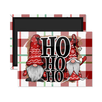 Ho ho ho, Ορθογώνιο μαγνητάκι ψυγείου διάστασης 9x6cm