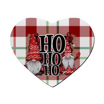 Ho ho ho, Mousepad καρδιά 23x20cm
