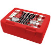 Children's cookie container RED 185x128x65mm (BPA free plastic)