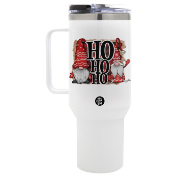 Ho ho ho, Mega Stainless steel Tumbler with lid, double wall 1,2L