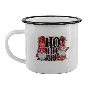 Ho ho ho, Κούπα εμαγιέ με μαύρο χείλος 360ml