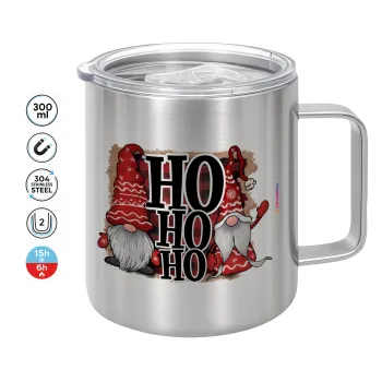 Ho ho ho, Mug Stainless steel double wall 300ml