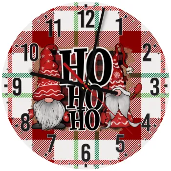 Ho ho ho, Ρολόι τοίχου ξύλινο (30cm)