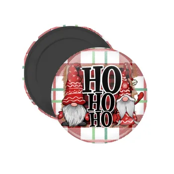 Ho ho ho, Μαγνητάκι ψυγείου στρογγυλό διάστασης 5cm