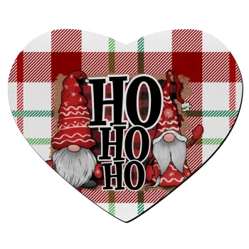 Ho ho ho, Mousepad καρδιά 23x20cm
