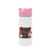 Pink stainless steel thermal flask, 320ml