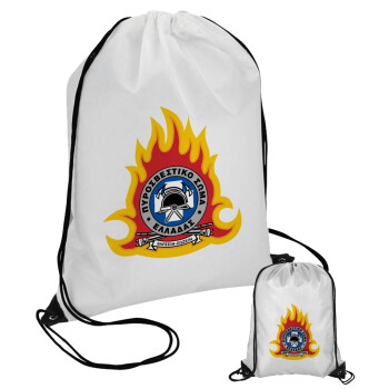 Πυροσβεστικό σώμα Ελλάδος, Τσάντα πουγκί με μαύρα κορδόνια (1 τεμάχιο)