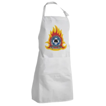 Πυροσβεστικό σώμα Ελλάδος, Adult Chef Apron (with sliders and 2 pockets)
