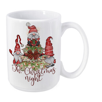 Oh Christmas Night, Κούπα Mega, κεραμική, 450ml