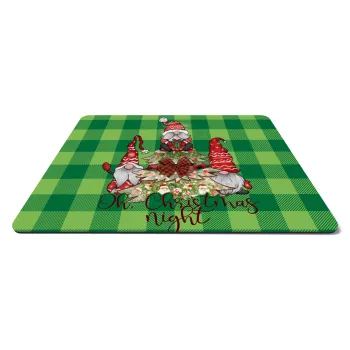 Oh Christmas Night, Mousepad ορθογώνιο 27x19cm