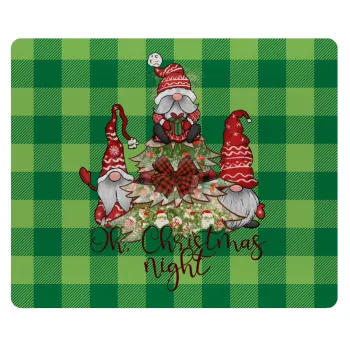 Oh Christmas Night, Mousepad ορθογώνιο 23x19cm