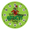 Grinch Feeling Extra Grinchy Today, Ρολόι τοίχου ξύλινο (20cm)