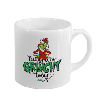 Grinch Feeling Extra Grinchy Today, Κουπάκι κεραμικό, για espresso 150ml