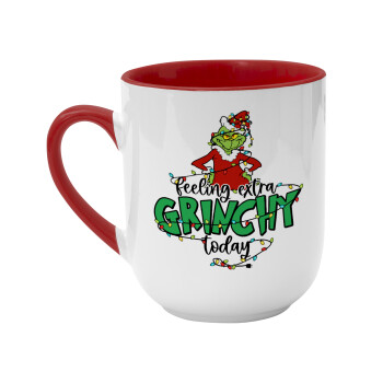 Grinch Feeling Extra Grinchy Today, Κούπα κεραμική tapered 260ml