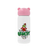 Pink stainless steel thermal flask, 320ml