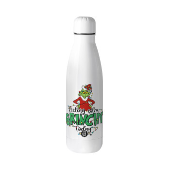 Grinch Feeling Extra Grinchy Today, Metal mug Stainless steel, 700ml