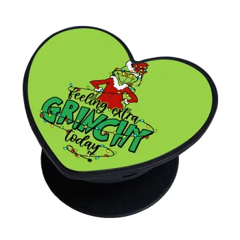 Grinch Feeling Extra Grinchy Today, Phone Holders Stand  καρδιά Μαύρο Βάση Στήριξης Κινητού στο Χέρι