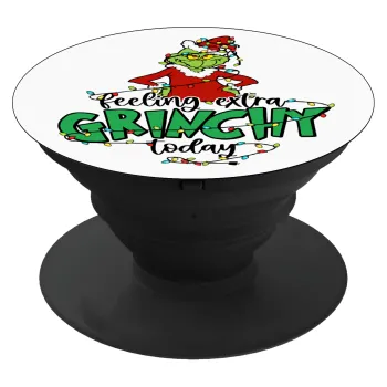 Grinch Feeling Extra Grinchy Today, Phone Holders Stand  Black Hand-held Mobile Phone Holder