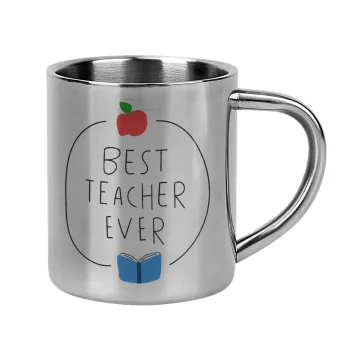 Best teacher ever, Mug Stainless steel double wall 300ml