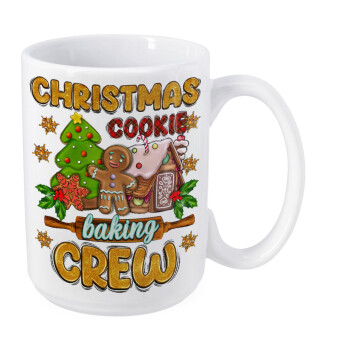 Christmas Cookie Baking Crew, Κούπα Mega, κεραμική, 450ml