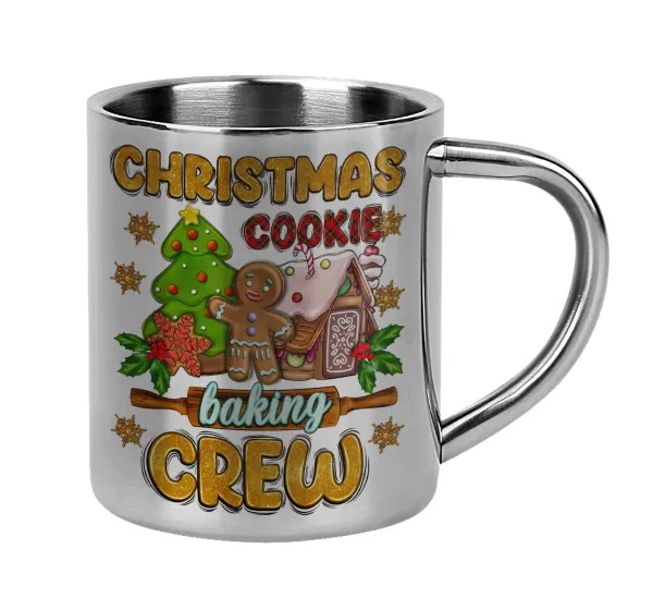 Christmas Cookie Baking Crew — Κούπα Ανοξείδωτη διπλού τοιχώματος 300ml